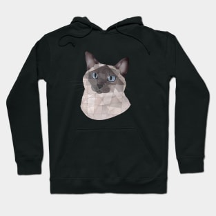 Martini Siamese Cat Hoodie